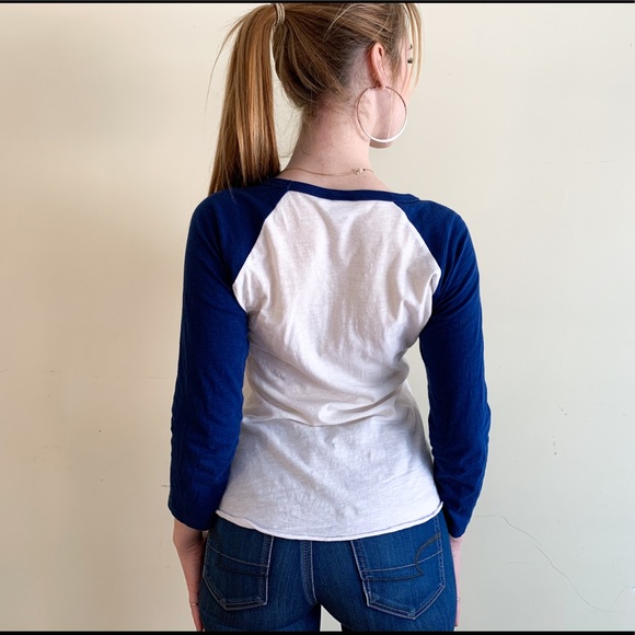 Blue & White Long Sleeve Shirt - Picture 3 of 4